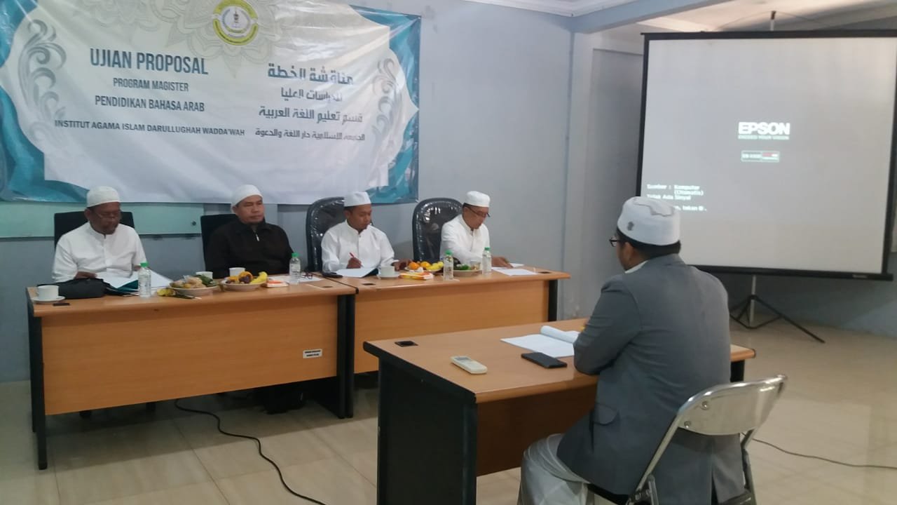 Mahasiswa Pascasarjana Menjalani Ujian Proposal Tesis Uii Dalwa
